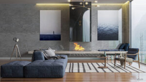 Design & Render 3D scene interior 1