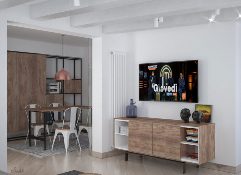 Design & Render – CANVAS Style – interior project – 3D – Capo d’Orlando (ME) 1