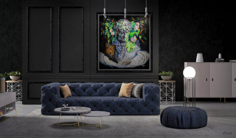 Design & Render Classic 3D scene with Nathalie Micallef Maltese artist 1