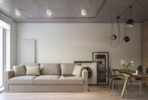 Design & Render Interiordesign appartamento 52 mq Forlì 1