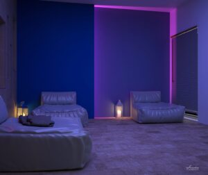 Design & Render – Modellazione 3D -SPA – S.Agata Militello (ME) – Wellnext Sport club 1