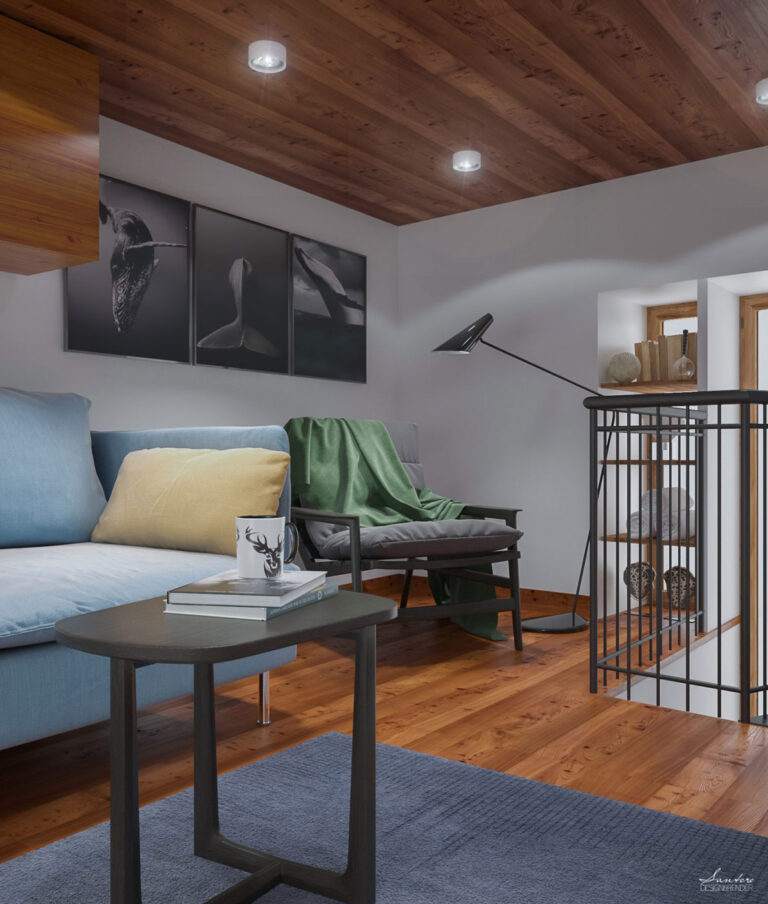 Design & Render – Modellazione 3d di una piccolissima casa vacanza 1