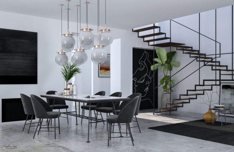 Design & Render NOIR Interior 3d project to Malta 1