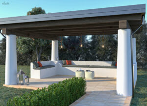 Design & Render Progettazione gazebo eoliano Capo d’Orlando (ME) 1