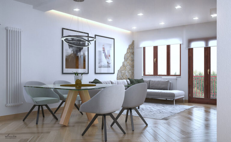 Design & Render Progettazione zona living e 3D S.Agata Militello (ME) 1
