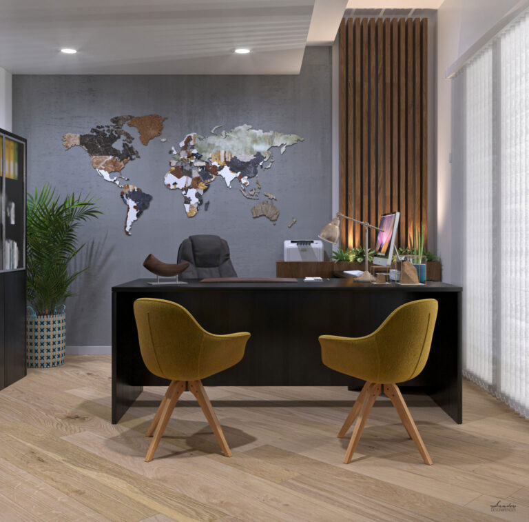Design & Render – Restyling piccolo studio legale – Capo d’Orlando (ME) 1