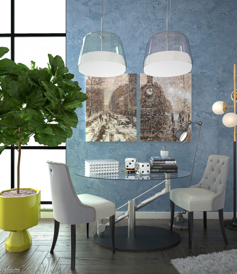 Design & Render – Stucco Veneziano – progettazione angolo casa interno interior design 1