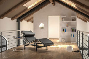 Design & Render Studio piccolo loft day & night 3D Monza 2