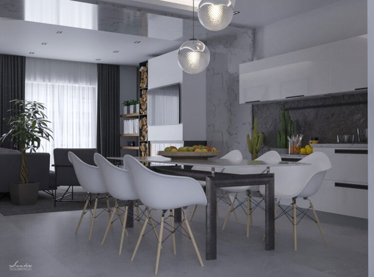 Design & Render – “WONDER” Eleganza in circa 30 mq- Sliema (Malta) 1