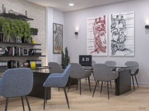 Ristrutturazione ufficio e progetto 3D Capo d Orlando ME Symmetry 1