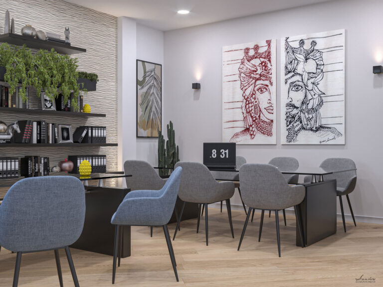 Ristrutturazione ufficio e progetto 3D Capo d Orlando ME Symmetry 1