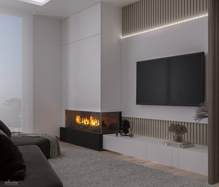 Progettazione interna 3D e interior render zona living - Torrenova (ME) - The Living Room (1)_1