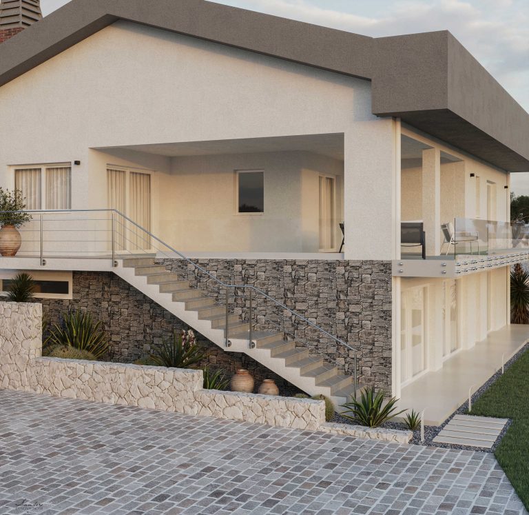 Asado Renovation - stile Rustico Moderno - Interior and Exterior design - Cefalù (PA)-1